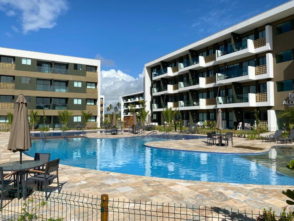 Apartamento com Vista da Piscina